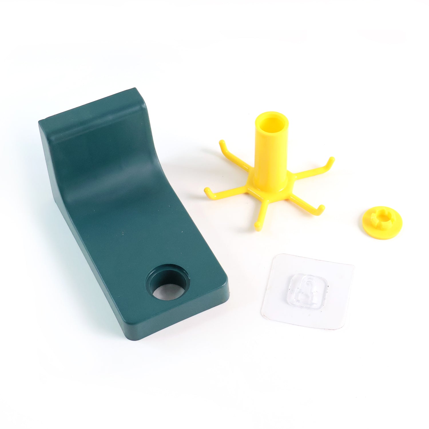 360 Degree Rotating Self Adhesive Plastic Wall Hook Hanger; Multifunctional Hanger with 6 Heavy Duty Claw Hooks 360 Degree Rotating Self Adhesive Plastic Wall Hook Hanger; Multifunctional Hanger with 6 Heavy Duty Claw Hooks